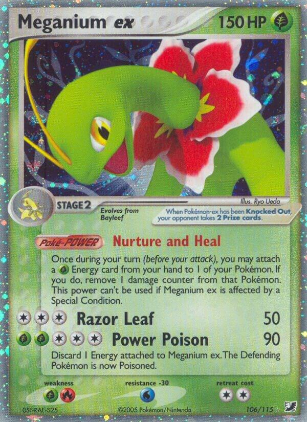 Meganium ex - Unseen Forces - 106/115