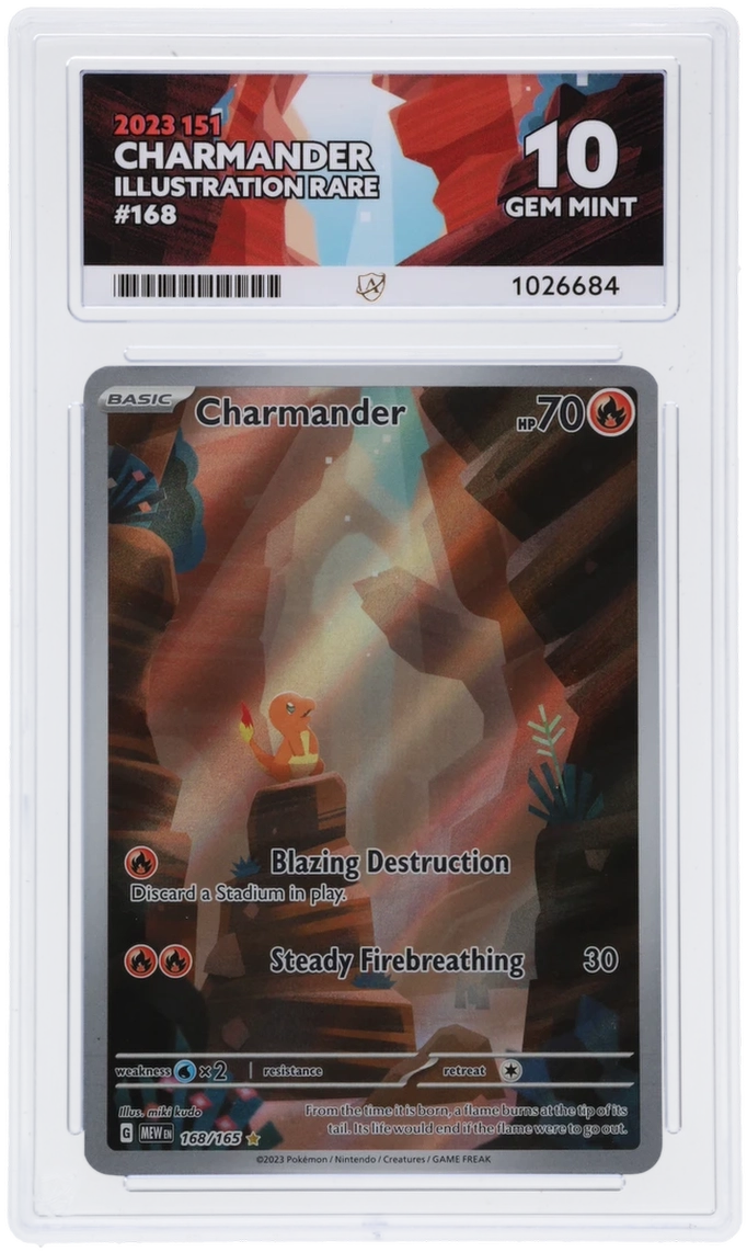 Charmander - 168/165 - 151 - ACE 10