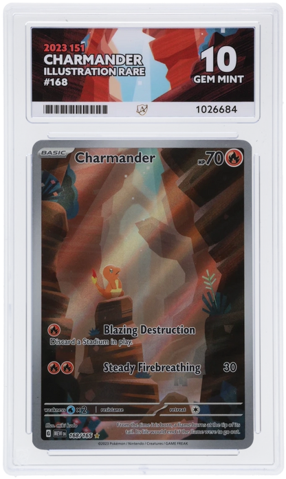 Charmander - 168/165 - 151 - ACE 10