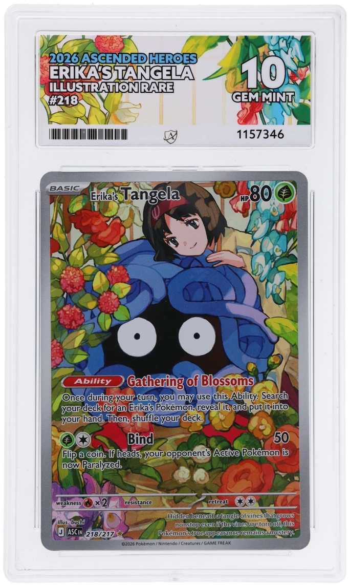 Erika’s Tangela - 218/217 - Ascended Heroes - ACE 10