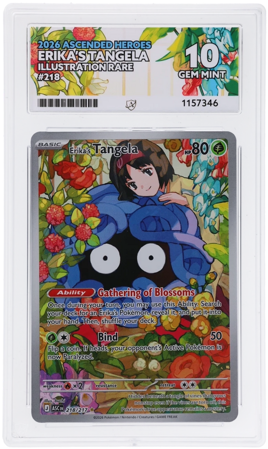 Erika’s Tangela - 218/217 - Ascended Heroes - ACE 10