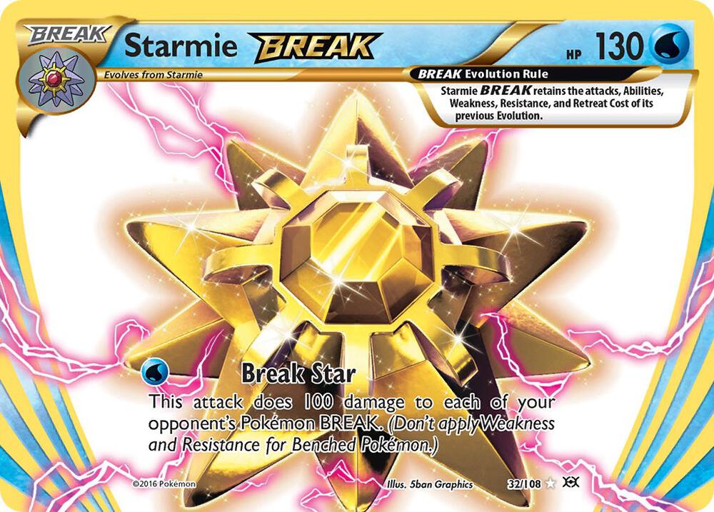 Starmie BREAK - XY Evolutions - 32/108