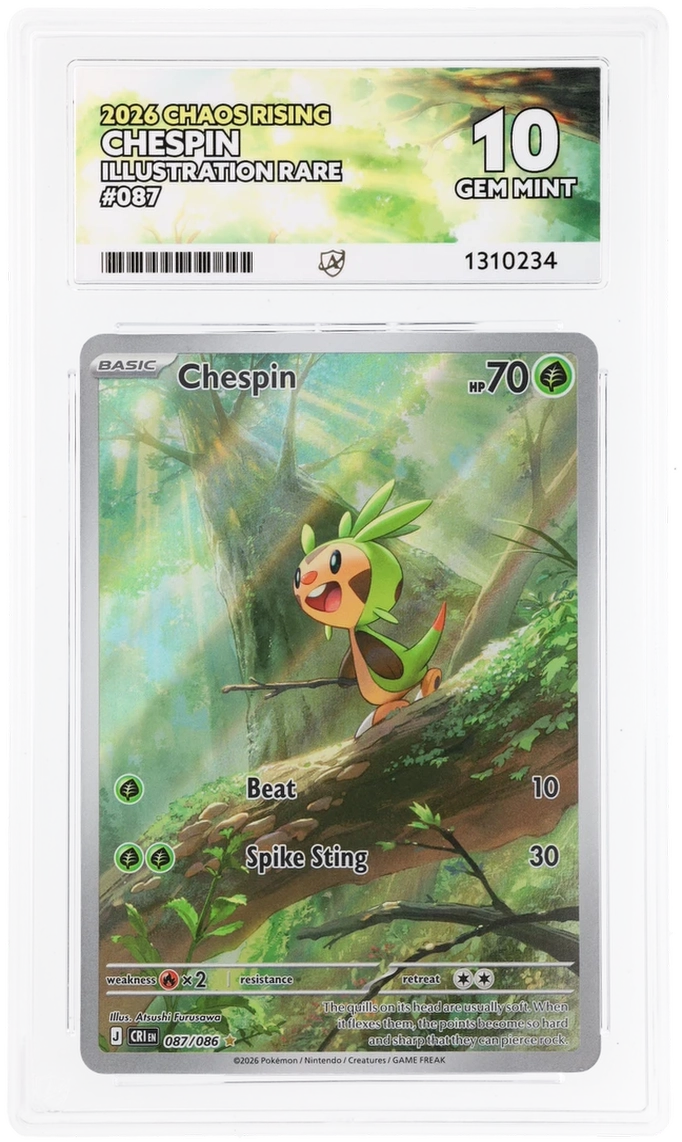Chespin 087/086 - Chaos Rising - ACE 10
