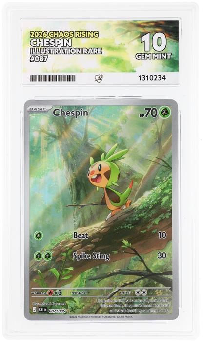 Chespin 087/086 - Chaos Rising - ACE 10