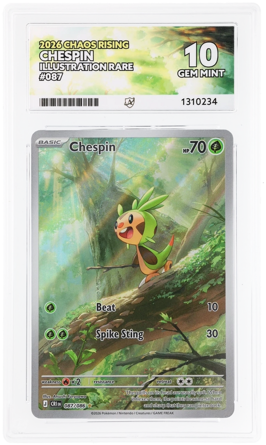 Chespin 087/086 - Chaos Rising - ACE 10