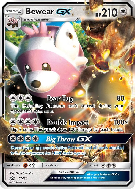 Bewear GX - Sun and Moon Promo - SM34