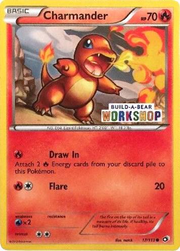 Charmander - Build-A-Bear Workshop Exclusive - 17/113