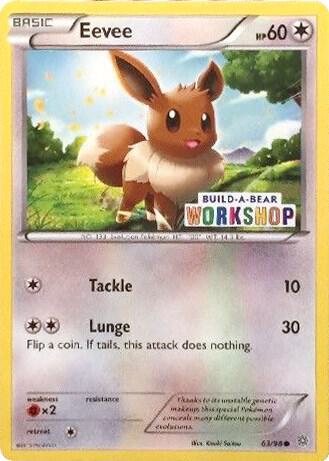 Eevee - 63/98 (Build-A-Bear Workshop Exclusive) - Promo
