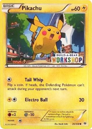 Pikachu - 20/108 (Build-A-Bear Workshop Exclusive) - Promo