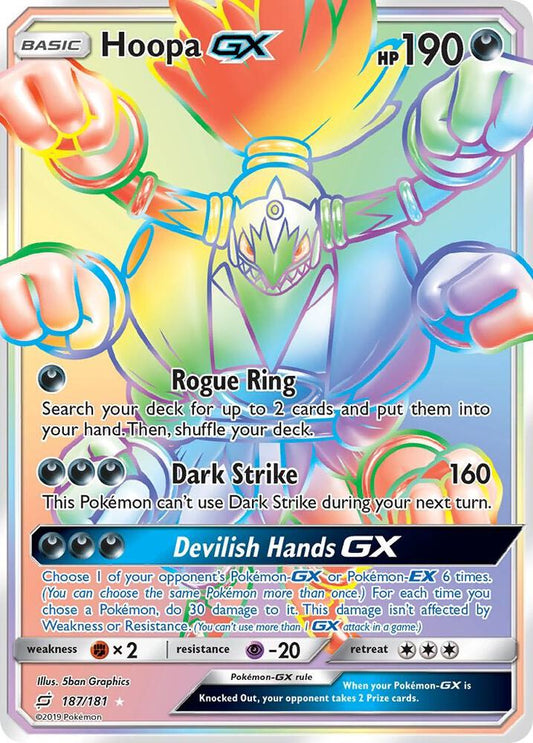 Hoopa GX (Secret) - SM - 187/181 - Team Up