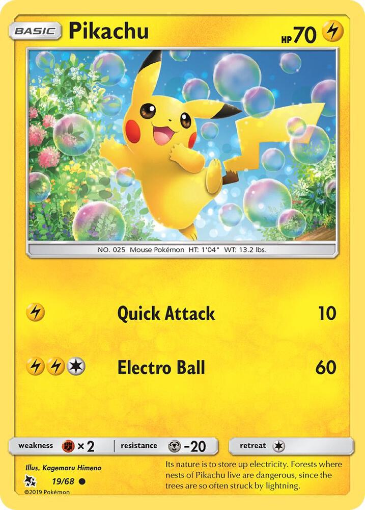 Pikachu - Hidden fates - 19/68