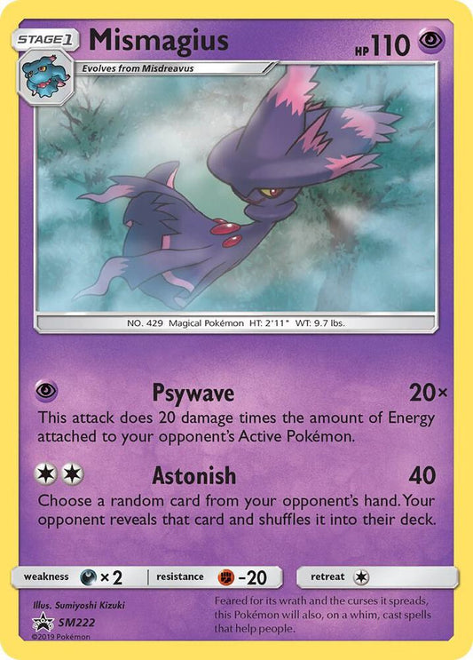 Mismagius - Sun and Moon Promo - SM222