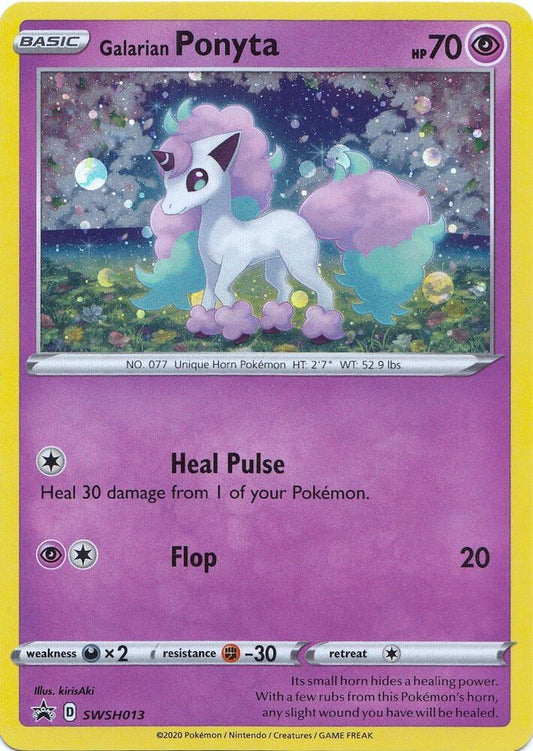 Galarian Ponyta (Holo) - Sword and Shield Promo - SWSH013
