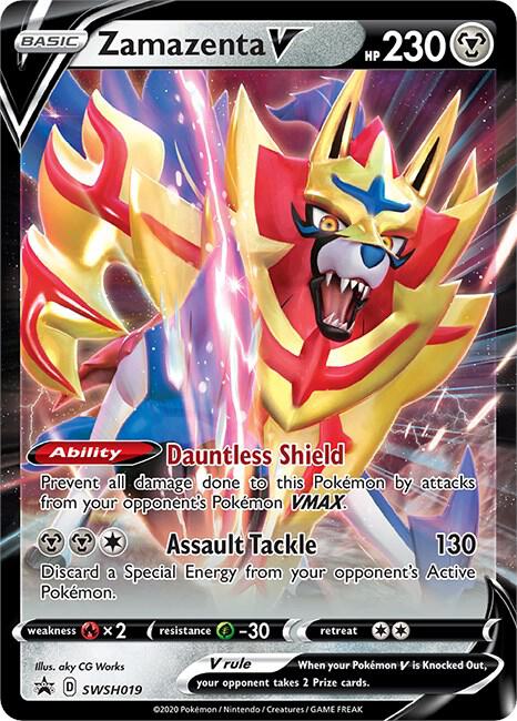 Zamazenta V - Sword and Shield Promo - SWSH019