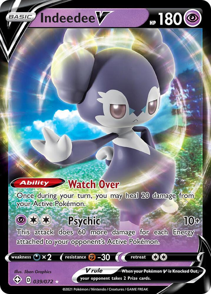 Indeedee V - Shining Fates - 039/072