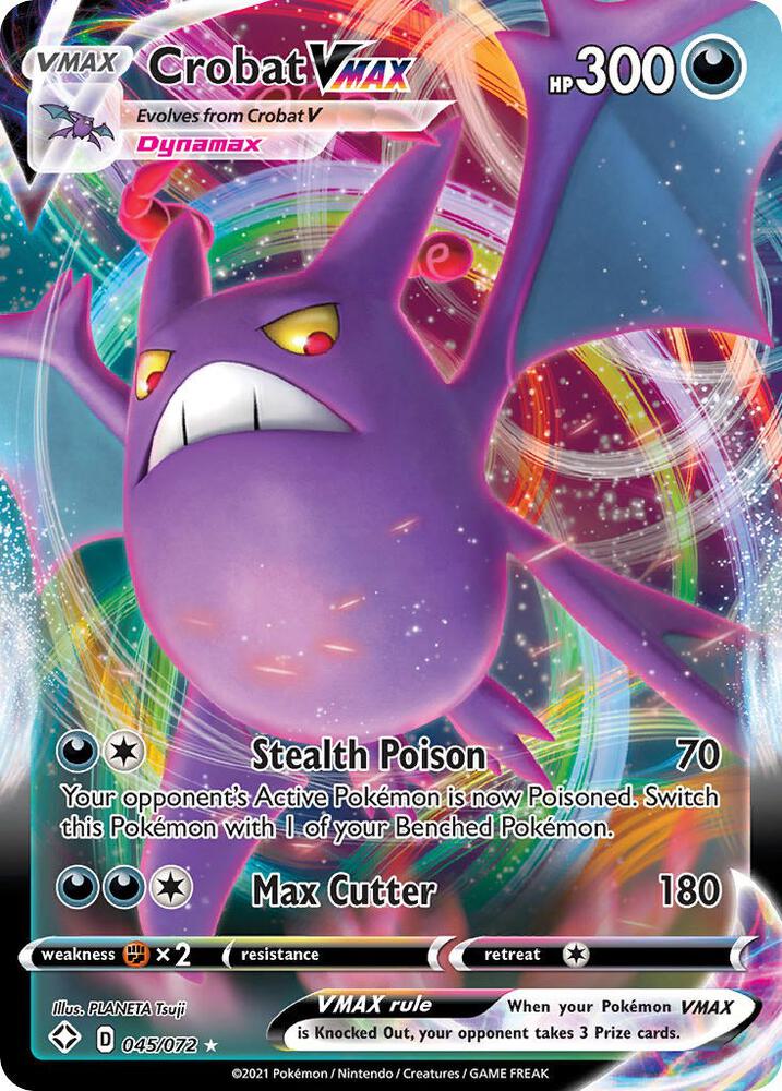 Crobat VMAX - Shining Fates - 045/072