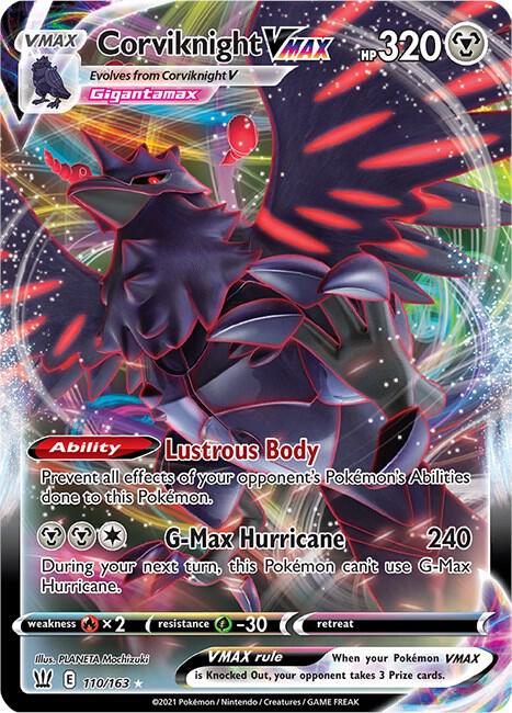 Corviknight VMAX - 110/163 - Battle Styles
