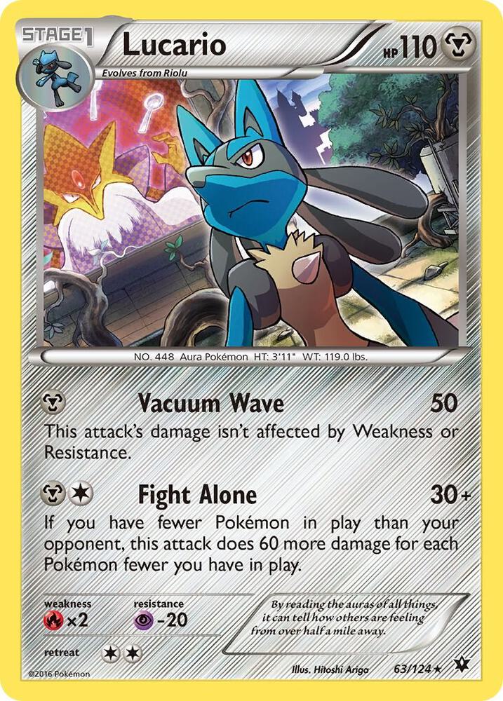 Lucario (Holo) - Fates Collide - 63/124