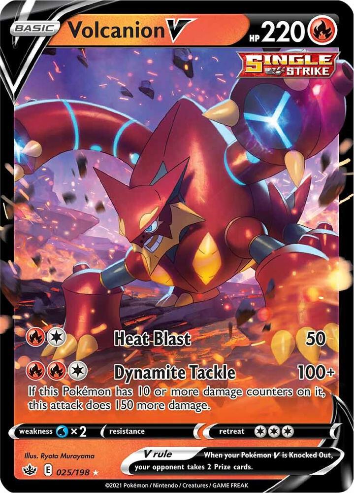 Volcanion V - Chilling Reign - 025/198