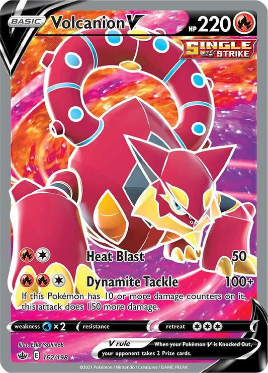 Volcanion V (Full Art) - Chilling Reign - 162/198