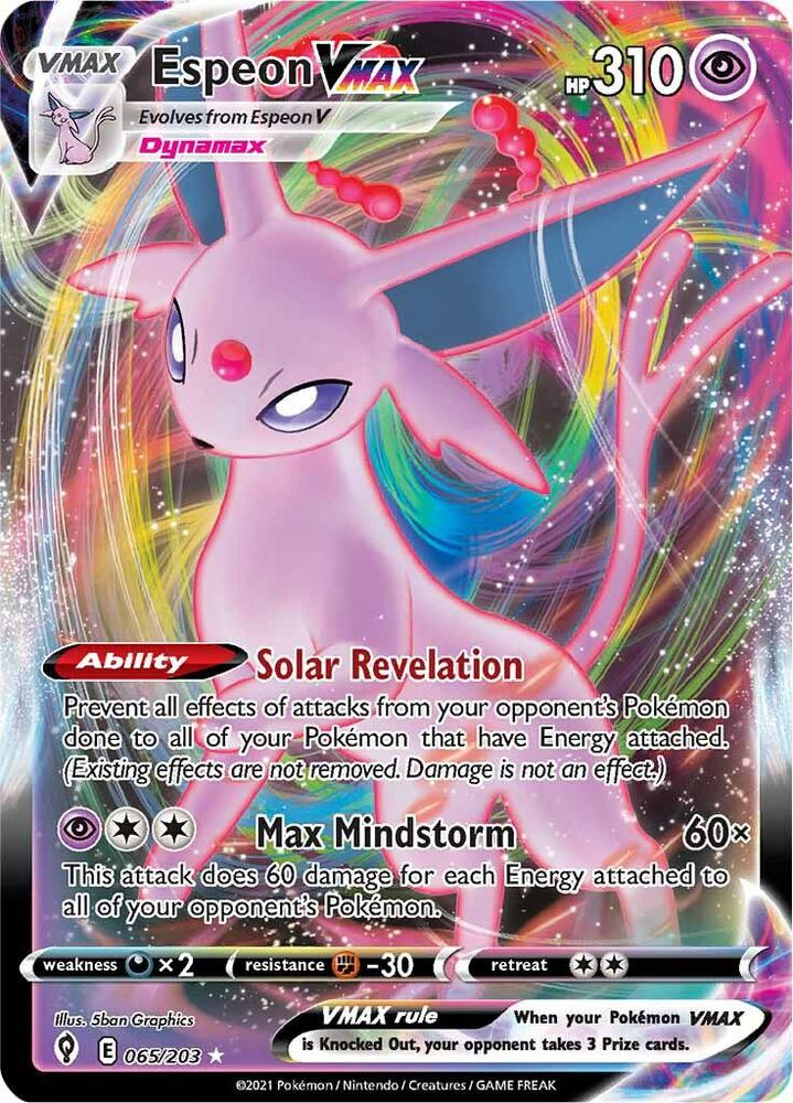 Espeon VMAX - 065/203 - Evolving Skies