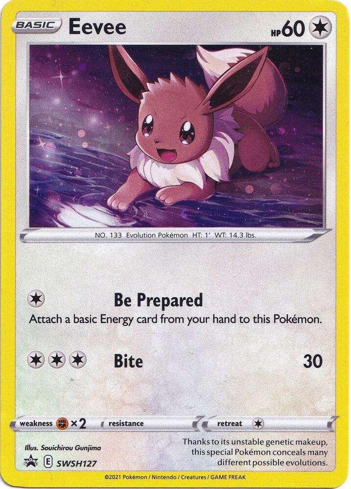 Eevee - SWSH127 - Sword & Shield Promo Cards