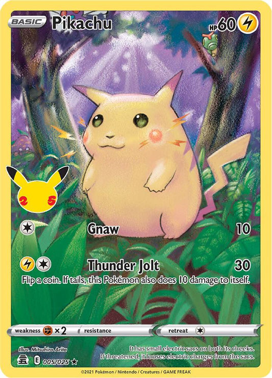 Pikachu - Celebrations - 005/025