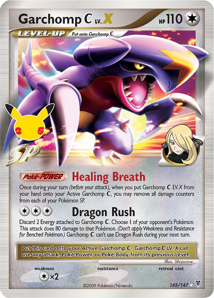 Garchomp C LV.X - Celebrations: Classic Collection - 145/147