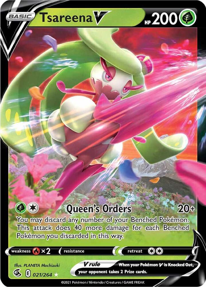 Tsareena V - Fusion Strike - 021/264