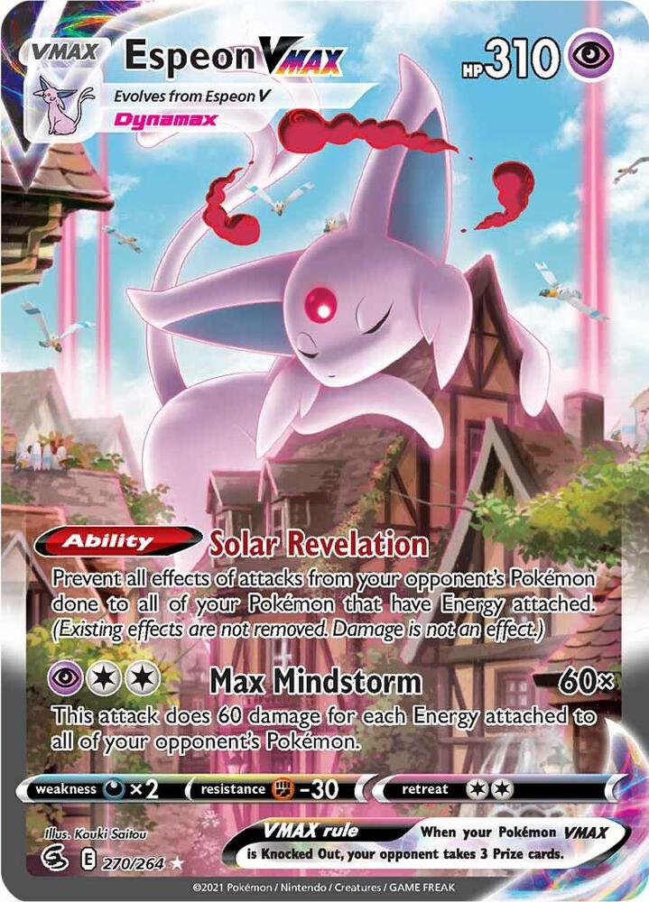 Espeon VMAX (Alternate Art Secret) - 270/264 - Fusion Strike