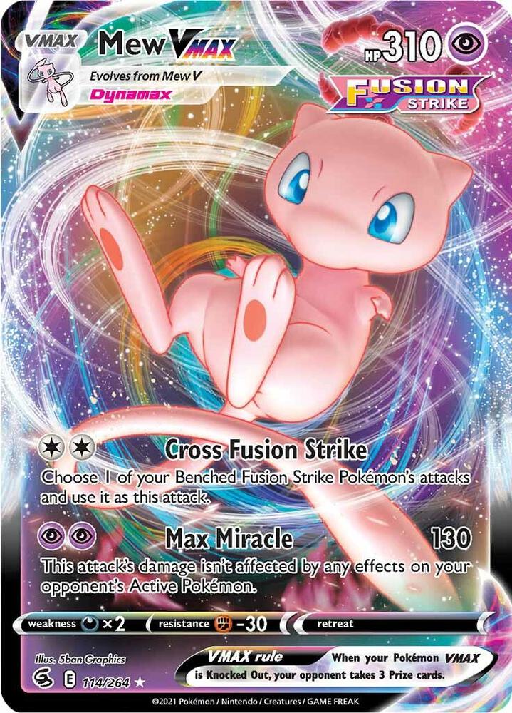 Mew VMAX - Fusion Strike - 114/264