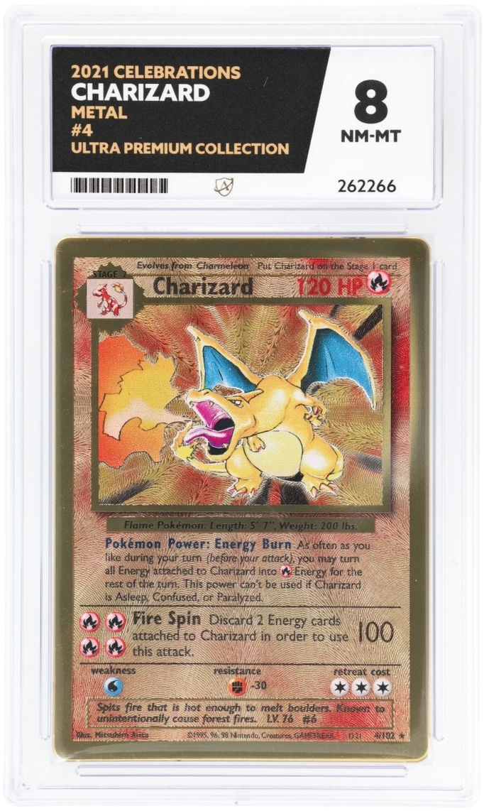 Charizard UPC 2021 Celebrations - 4 - Metal - ACE 8