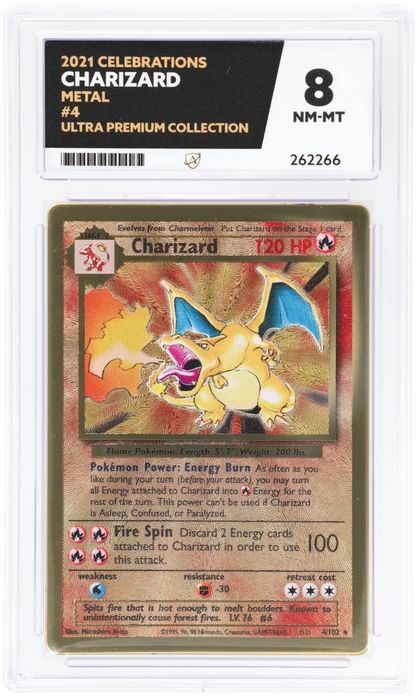 Charizard UPC 2021 Celebrations - 4 - Metal - ACE 8