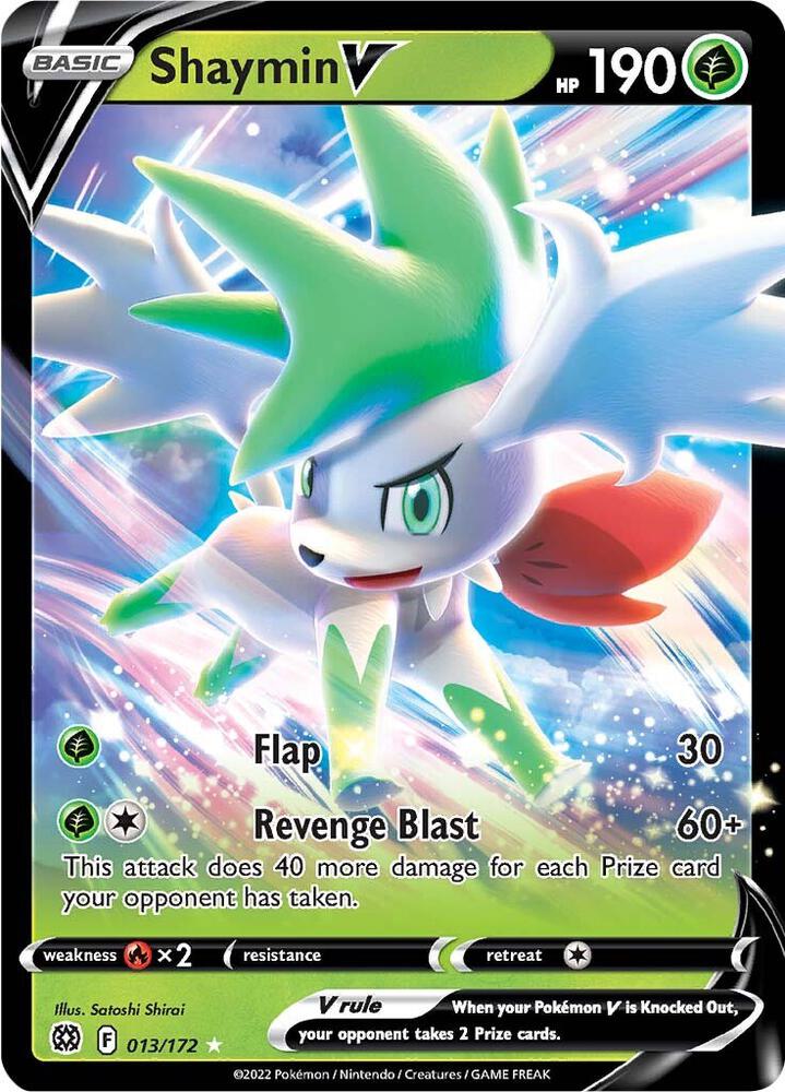 Shaymin V - Brilliant Stars - 013/172