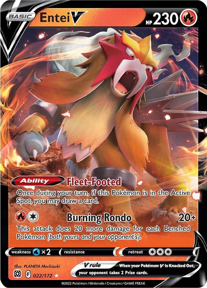 Entei V - Brilliant Stars - 022/172