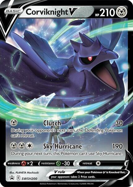 Corviknight V - SWSH200 - Sword & Shield Promo Cards
