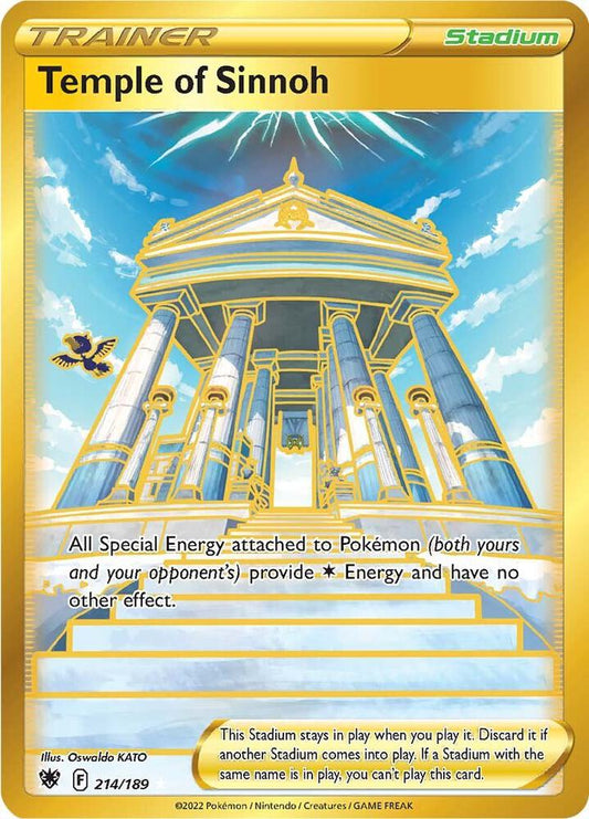 Temple of Sinnoh (Secret) - Astral Radiance - 214/189