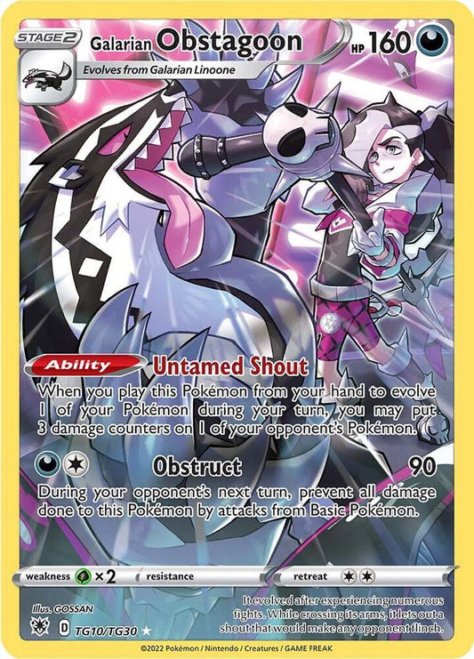Galarian Obstagoon - Astral Radiance - TG10/TG30