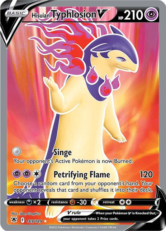 Hisuian Typhlosion V (Full Art) - Astral Radiance - 169/189