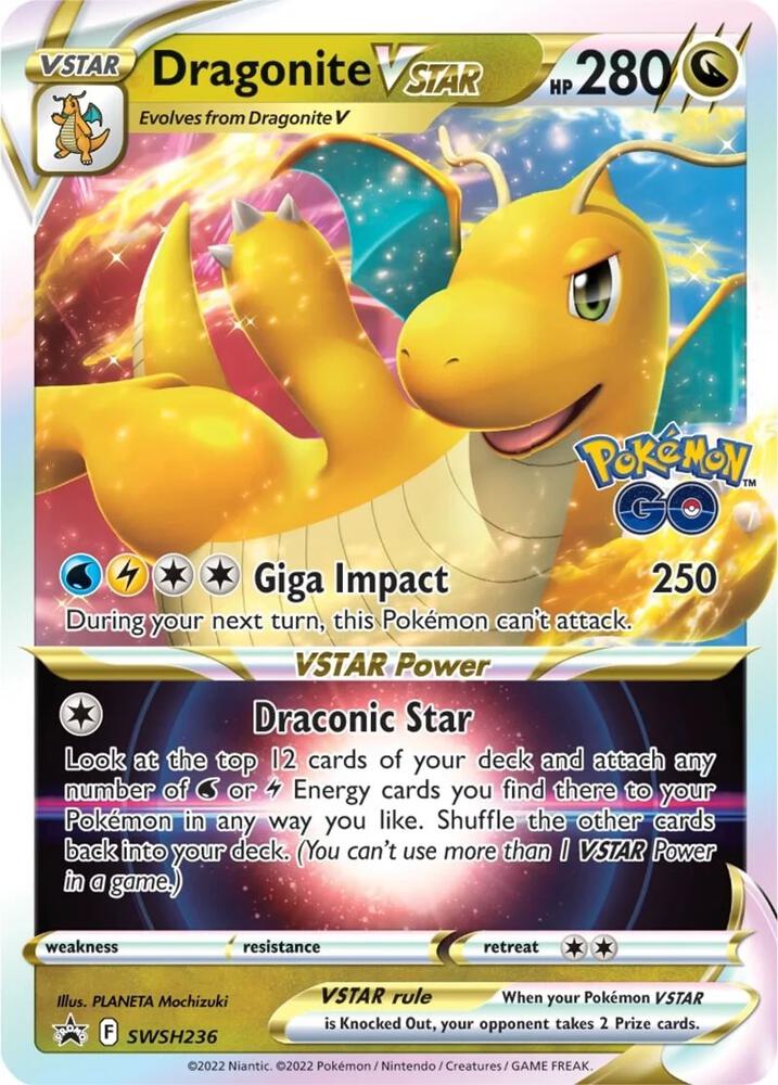Dragonite VSTAR - SWSH236 - Sword & Shield Promo Cards