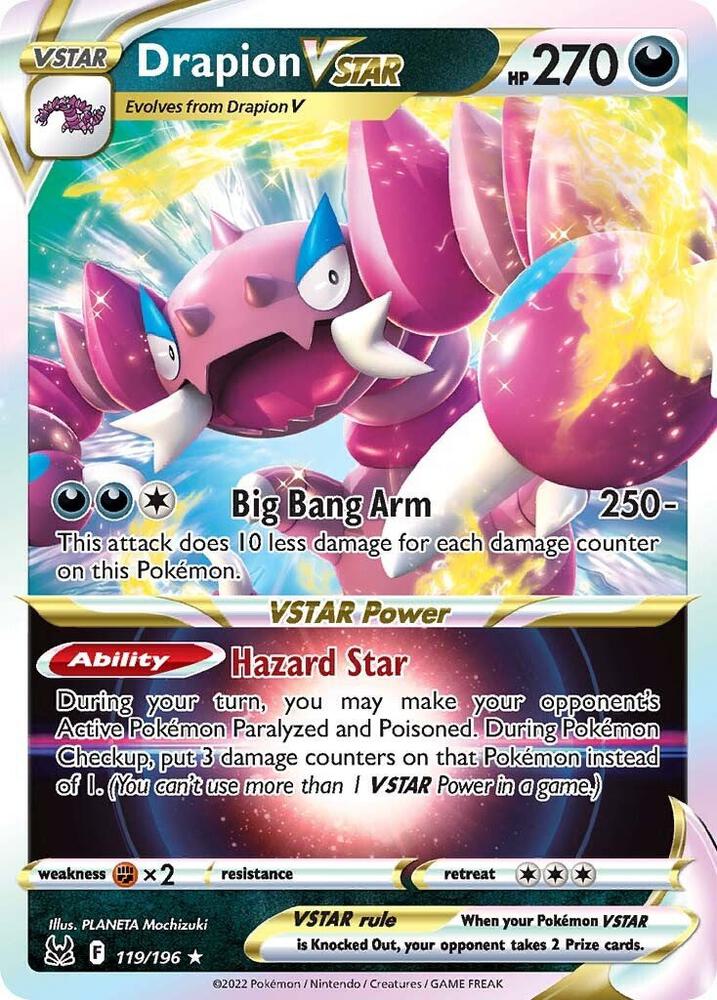 Drapion VSTAR - Lost Origin - 119/196
