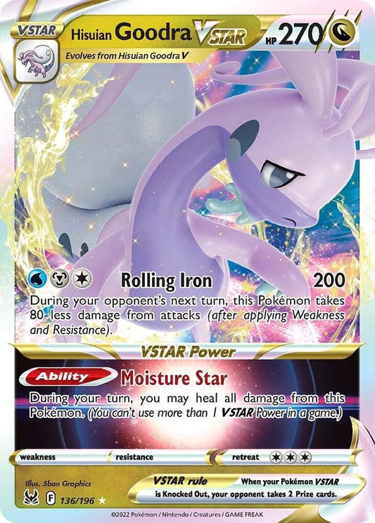 Hisuian Goodra VSTAR - Lost Origin - 136/196