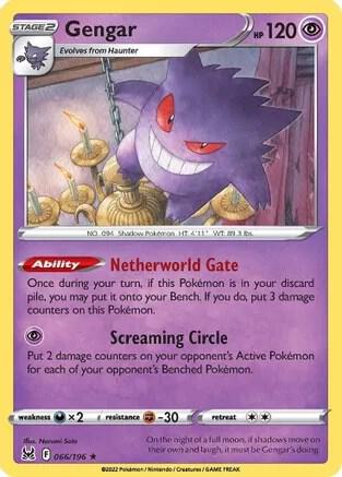 Gengar (Holo) - 066/196