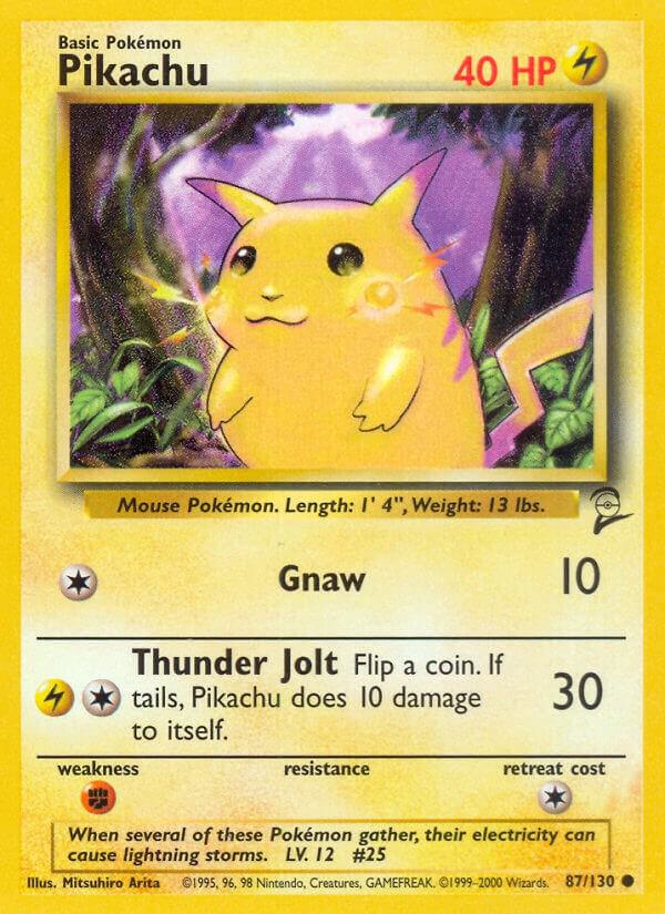 Pikachu - Base set 2 - 87/130