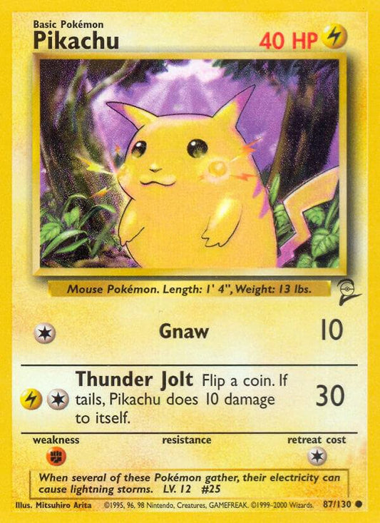 Pikachu - Base set 2 - 87/130