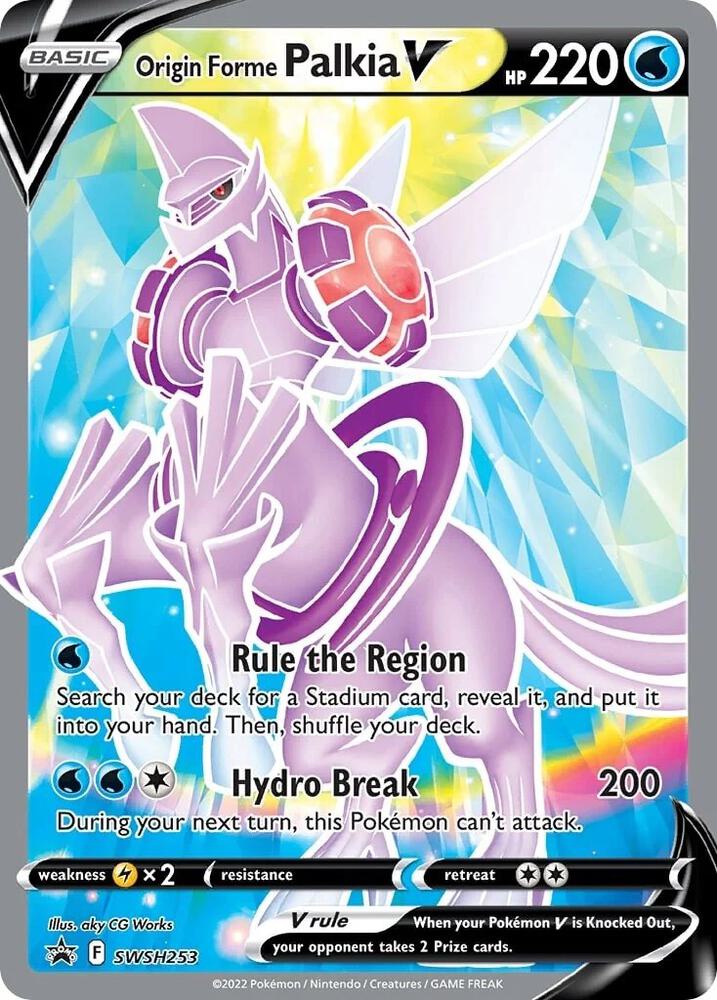 Origin Forme Palkia V - Sword & Shield Promo Cards - SWSH253
