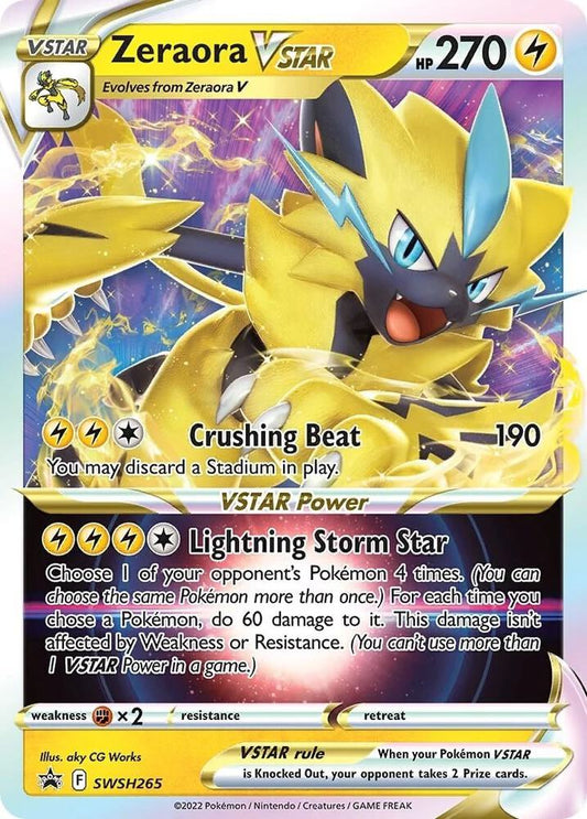 Zeraora VSTAR - SWSH265 - Sword & Shield Promo Cards