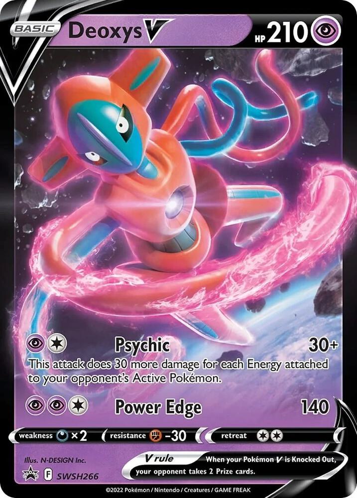 Deoxys V - SWSH266 - Sword & Shield Promo Cards