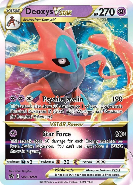 Deoxys VSTAR - SWSH268 - Sword & Shield Promo Cards