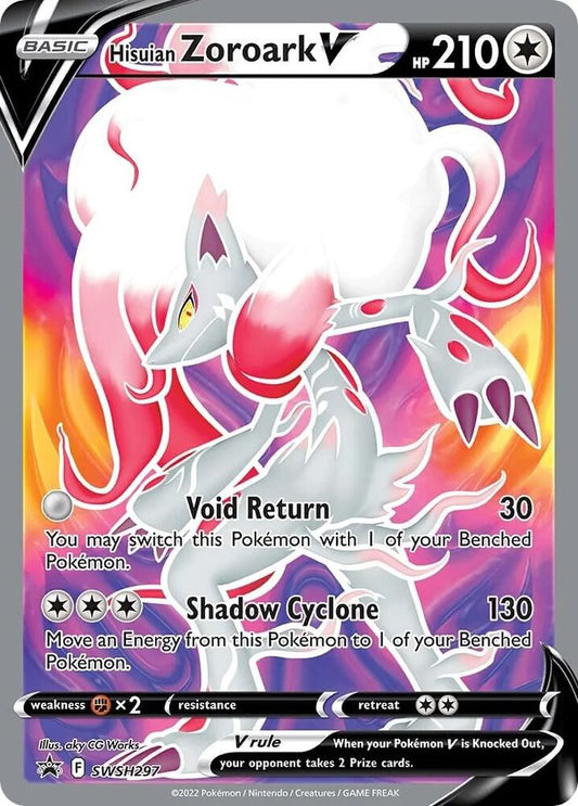 Hisuian Zoroark V - SWSH297 - Sword & Shield Promo Cards